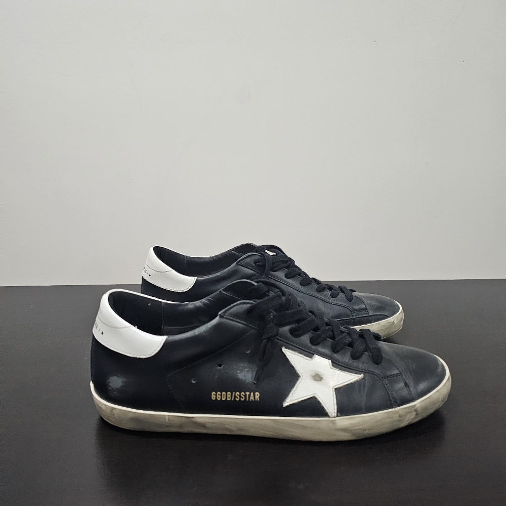 Men’s Golden Goose Super Star Sneakers 44 11 - Picture 8 of 10